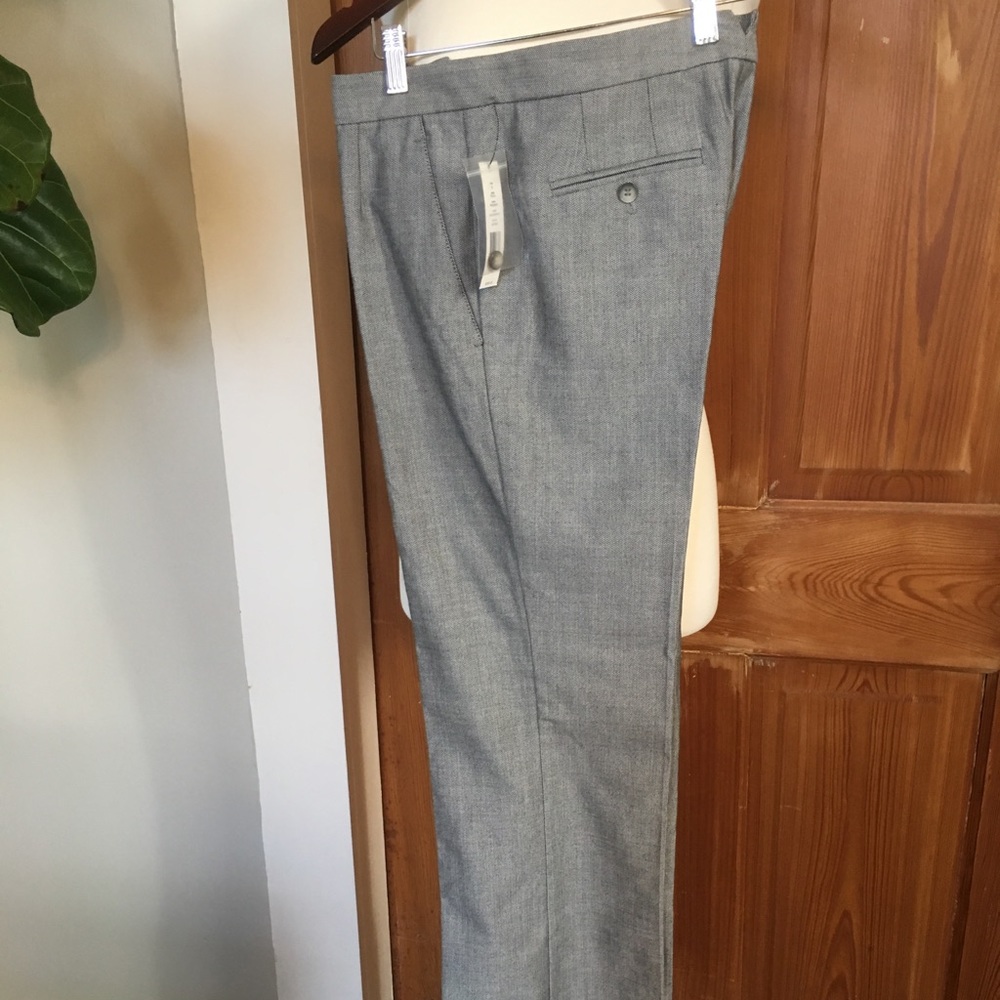 New Theory black and white dress suit pants 6